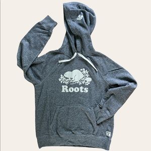 Excellent Roots sweatshirt. I’d call it unisex—and rad.
